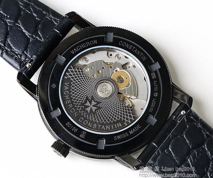 江詩丹頓 Vacheron Constantin LS精品 2018新款 進口9015機芯 小牛皮原裝蝴蝶扣 超強防水 高檔男士腕表  wssb3635